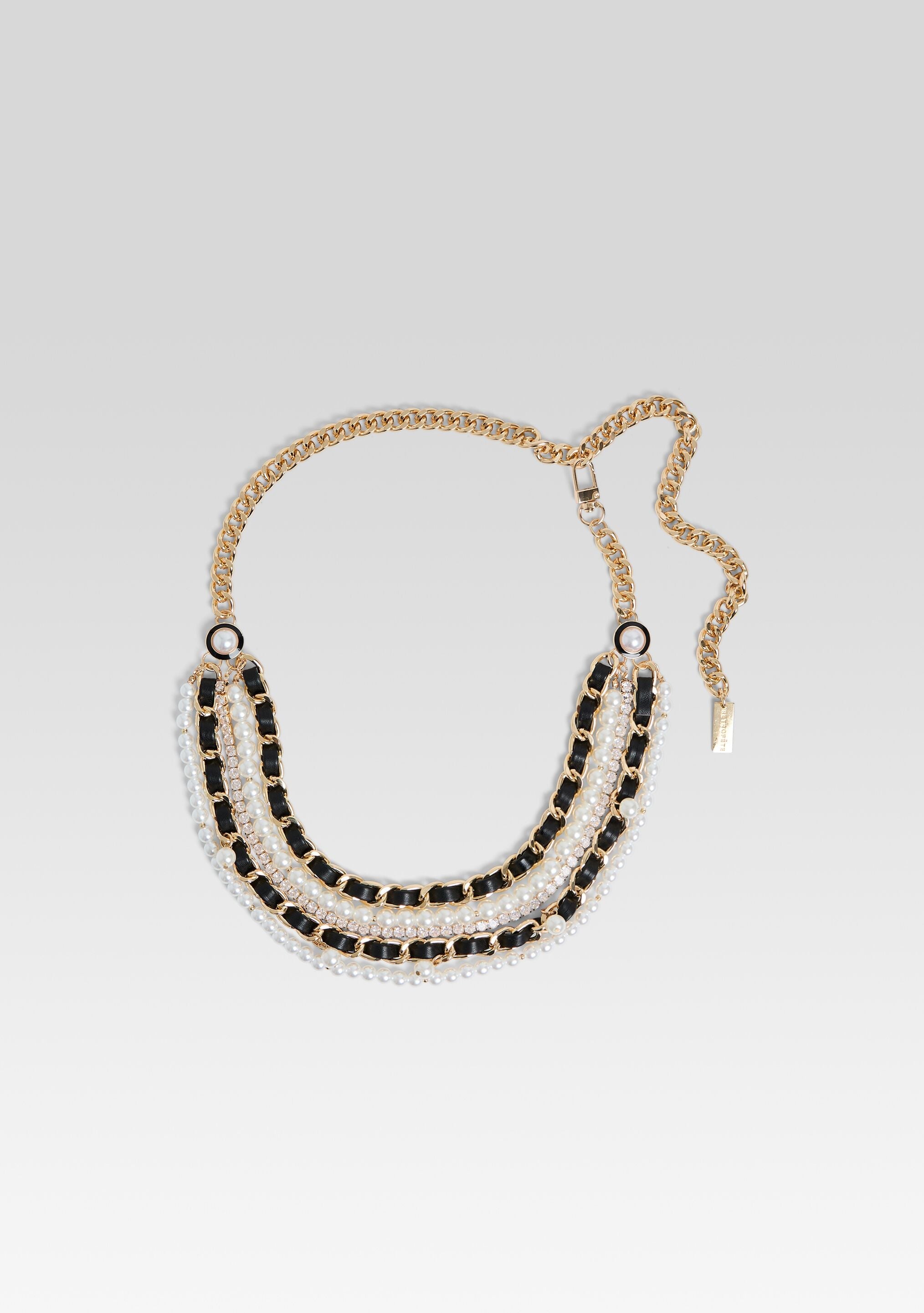 Sonya Pearl Chain Belt
