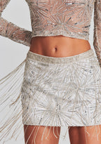Beatrix Sequin Skirt