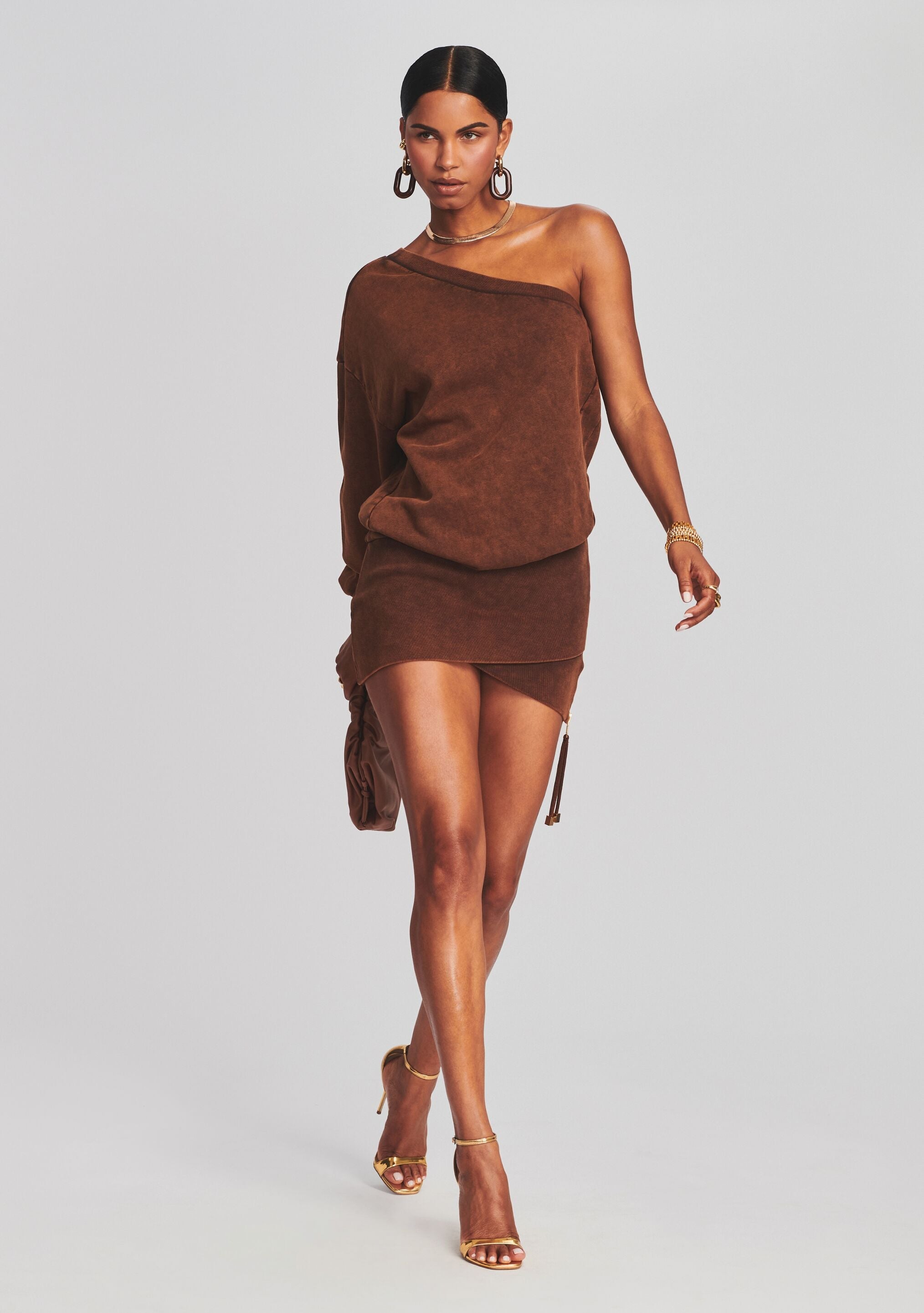 Helana Terry Sweatshirt Dress