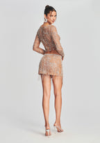 Beatrix Sequin Skirt