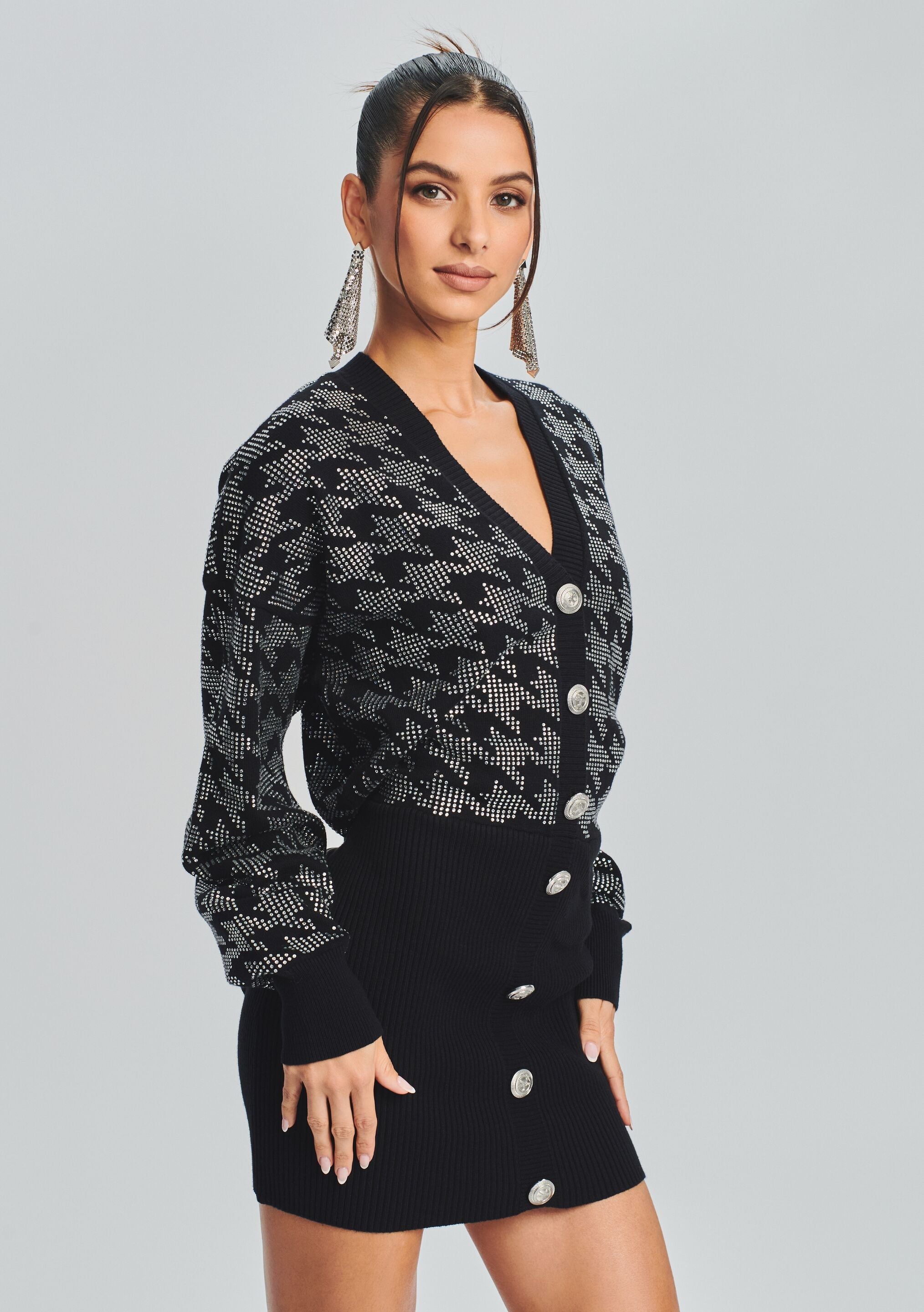 Tala Embellished Sweater Dress