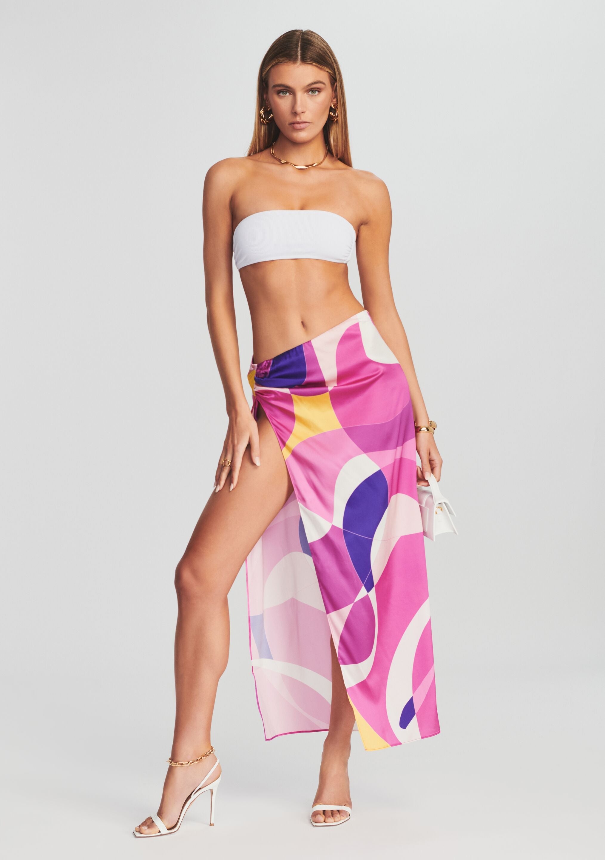 Gav Silk Skirt