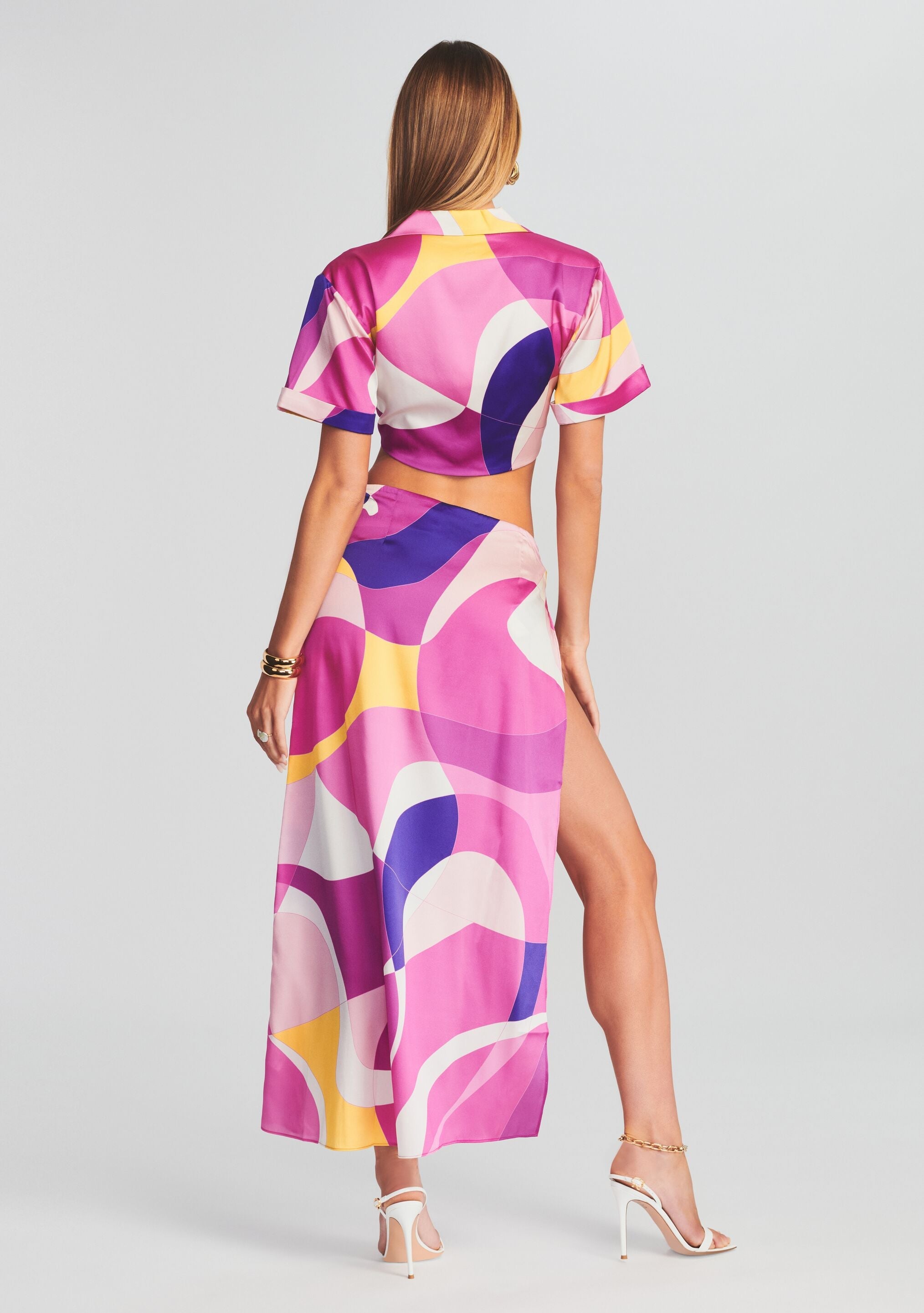Gav Silk Skirt