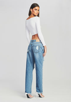 Maggie Low Rise Jean