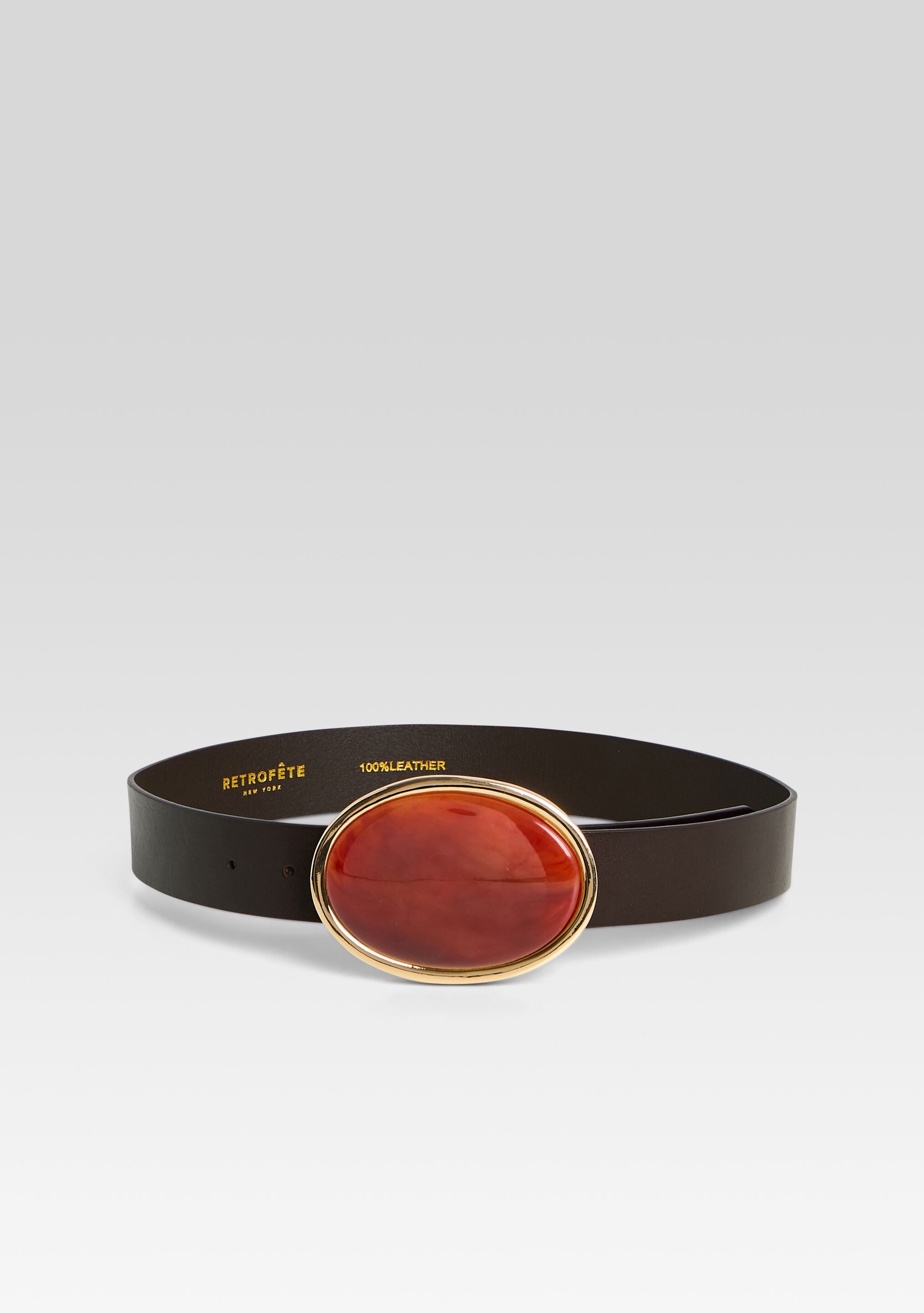 Dagmar High Waist Leather Belt
