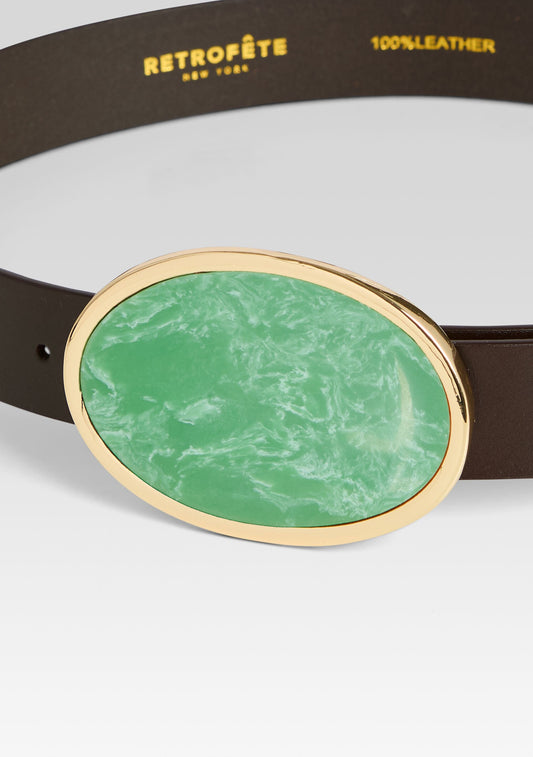 Dagmar High Waist Leather Belt