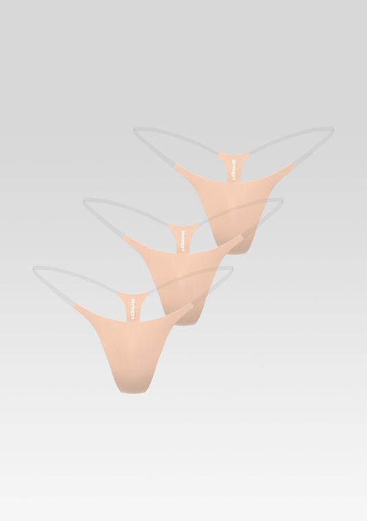 Invisible Strap 3-Pack Panty