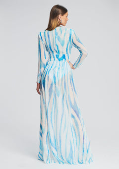 Angela Silk Chiffon Dress