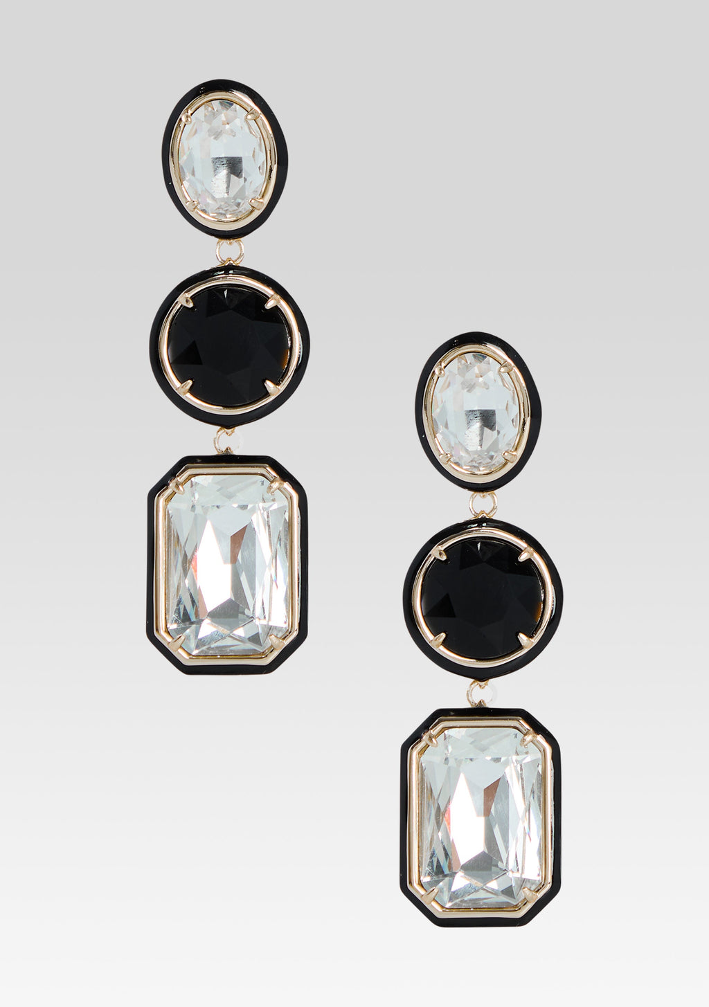 Camille Gemstone Drop Earrings