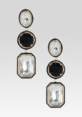 Camille Gemstone Drop Earrings