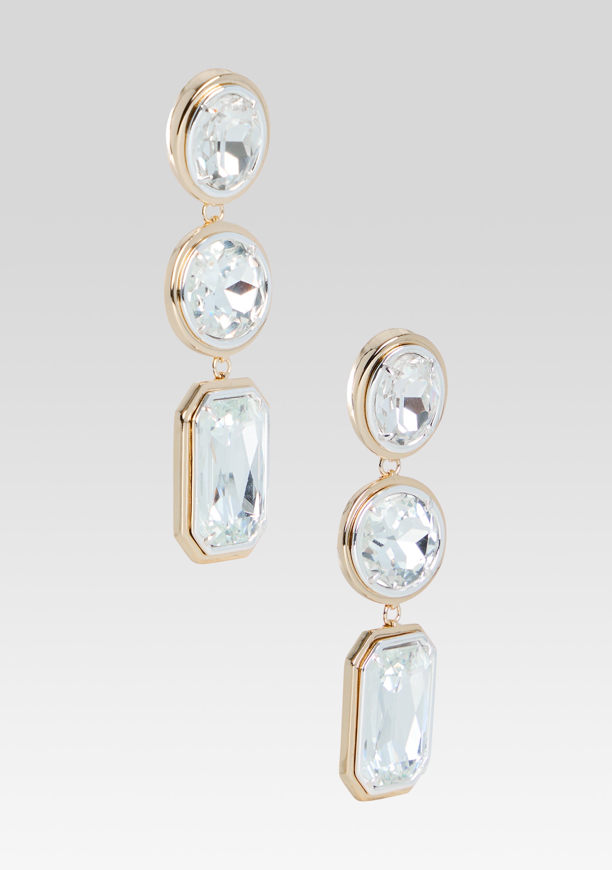 Camille Gemstone Drop Earrings